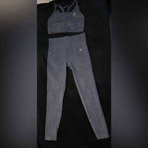 Gym Shark Adapt Fleck Seamless sports bra and leggings BOTH SIZE M